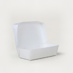 Paper Lunch Box Ivory