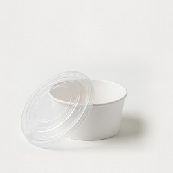 Paper Bowl Ivory