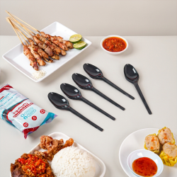 Sendok Super Quality – Hitam